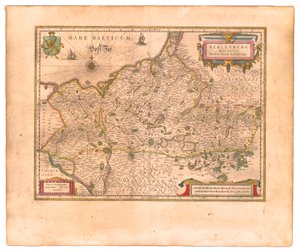 Mecklenburg Dükalığı by Willem Blaeu
