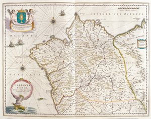 Galiçya İspanya, Willem Blaeu