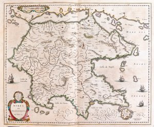 Yunanistan, Peloponnesus, Willem Blaeu