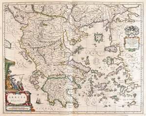 Yunanistan, Willem Blaeu