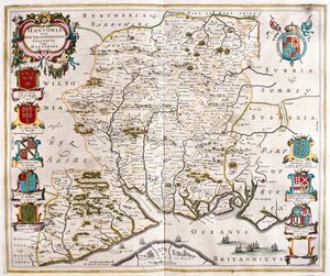 Hampshire ve Southampton, Willem Blaeu