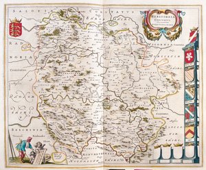 Herefordshire, Willem Blaeu