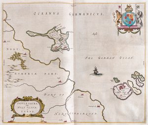 Kutsal ada ve Lindisfarne, Willem Blaeu