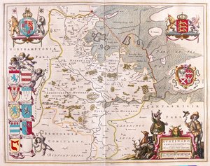Huntington shire, Willem Blaeu