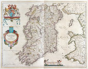 İrlanda, Willem Blaeu