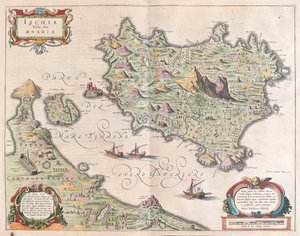 Ischia Adası, İtalya, Willem Blaeu