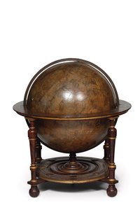 Büyük kütüphane küresi çifti, karasal 1645/48, c.1630