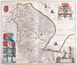 Lincoln shire, Willem Blaeu