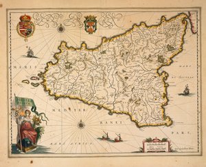 Willem Blaeu tarafından, Regionum Italiae