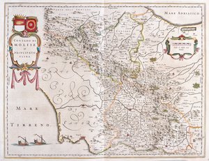 Molise, Benevento, Avellino, İtalya,Willem Blaeu