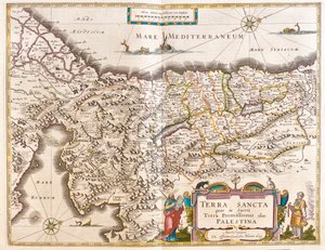 Filistin, Willem Blaeu