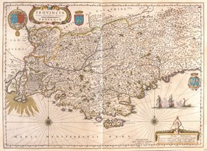 Provence, Willem Blaeu
