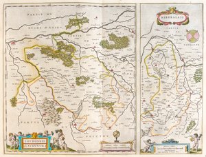 Quercy ve Pireneler - Mirebeaux, Willem Blaeu
