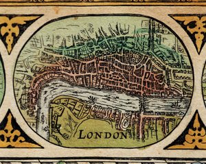 “" Londra Şehri Temsili "” Willem Janszoon Blaeu