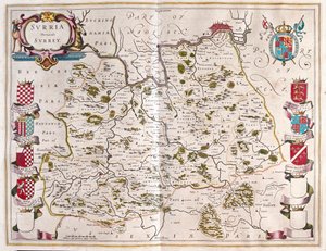 Surrey, Willem Blaeu