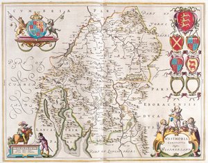 Westmorland, Willem Blaeu
