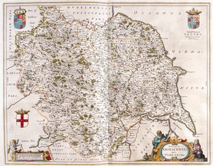 Yorkshire, Willem Blaeu