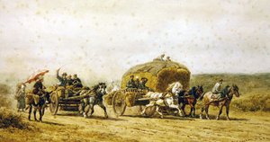 Pazara Giden Yarış by Willem Carel Nakken