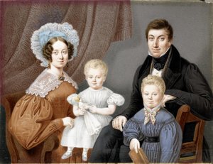 Diederich ailesi by Willem Grebner