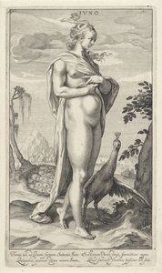 tavus kuşu ile Juno Iuno (nesnedeki başlık) Paris