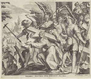 Kruisdraging Adalet Tahtı (dizi adı) by Willem Isaacsz. van Swanenburg