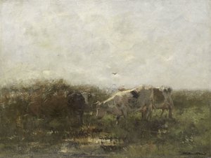 inekler by Willem Maris