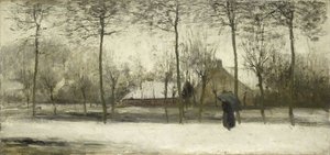 kış manzarası by Willem Maris