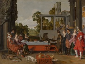Bir Terasta Neşeli Şirket, 1616-17
