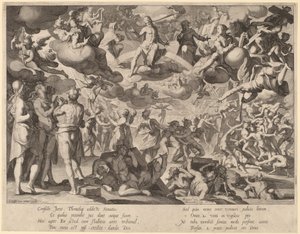 Son Yargı by Willem Swanenburgh, after Joachim Anthonisz Wtewael