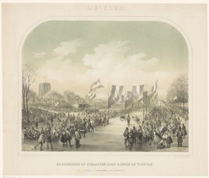 buz pateni yarışması 22 Şubat 1855