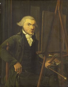 Bir Ressamın Portresi, muhtemelen Harmanus Uppink by Willem Uppink