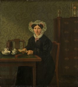 Bir Kadının Portresi by Willem Uppink