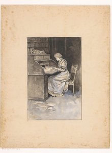 kadın yazma by Ludwig Willem Reymert Wenckebach