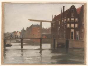 Amsterdam'da Uilenburg manzarası by Willem Arnoldus Witsen