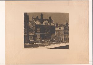 Krom Boomsloot, Amsterdam by Willem Arnoldus Witsen