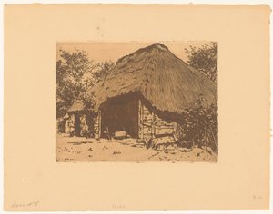 Brabant'ta açık ahır by Willem Arnoldus Witsen