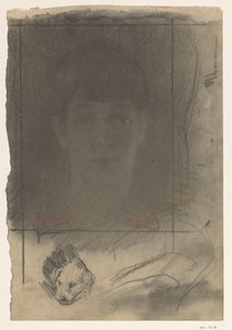 Portre, bir yüz by Willem Arnoldus Witsen