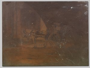 Waterloo Köprüsü, Londra altında taşıma by Willem Arnoldus Witsen