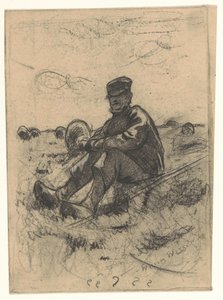 Oturan Çoban by Willem Arnoldus Witsen
