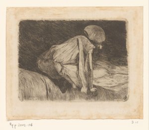 Girl Reading (arkadan bakıldığında) (orijinal başlık)