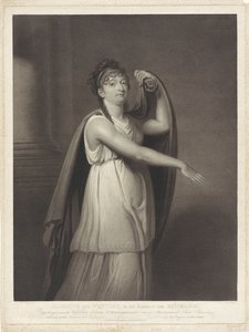 Johanna Cornelia Ziesenis-Wattier Ziesenis b. Wattier, Epicharis'in Karakterinde (nesnedeki başlık) by Willem van Senus