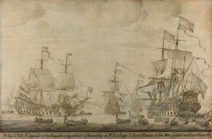 Yedi İlde Savaş Konseyi, Michiel Adriaensz de Ruyter'in Amiral Gemisi, 10 Haziran 1666, Dört Gün Savaşı'ndan önce: İkinci İngiliz-Hollanda Savaşı'ndan bir bölüm