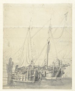 İki dönüşlü gemiler by Willem van de Velde (I)
