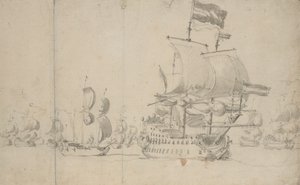  by Willem van de the Elder Velde