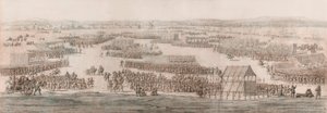 Hounslow Heath Üzerine Büyük Bir İnceleme by Willem van de the Elder Velde