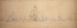  by Willem van de the Elder Velde