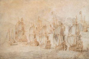  by Willem van de the Elder Velde