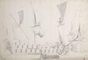  by Willem van de the Elder Velde