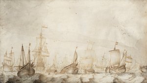  by Willem van de the Elder Velde