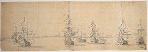  by Willem van de the Elder Velde